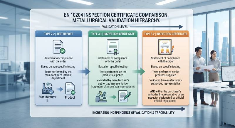 Titanium Heat Traceability Verification & MTC Auditing